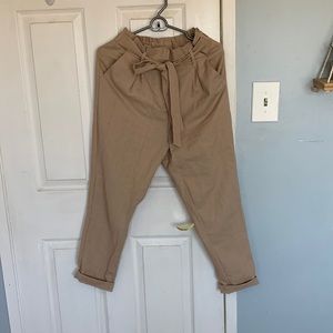 Paper bag pants
